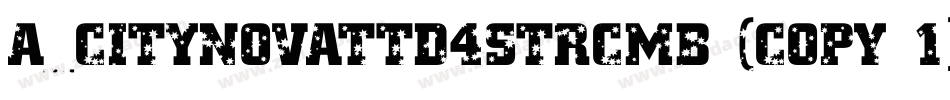 a_CityNovaTtD4StrCmb (COPY 1)字体转换